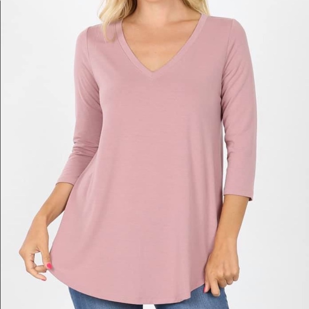 3/4 sleeve top